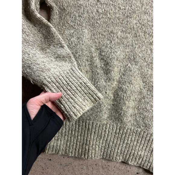 VTG Winona Knits Oatmeal Sweater Men’s XL Wool Blend Classic Cabincore Lodgecore - Picture 5 of 8